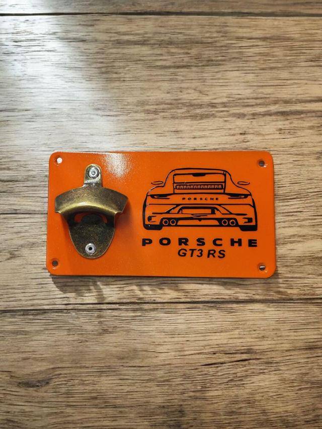 Décapsuleur mural Porsche 