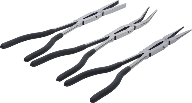 Jeu de pinces à double charnière | 3 pièces