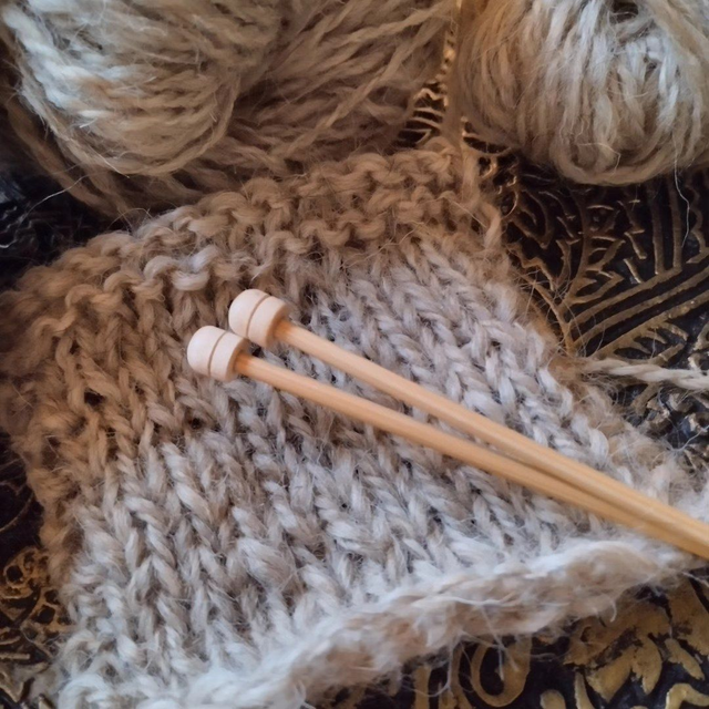 Vinda - Handgesponnenes Garn – ungefärbt