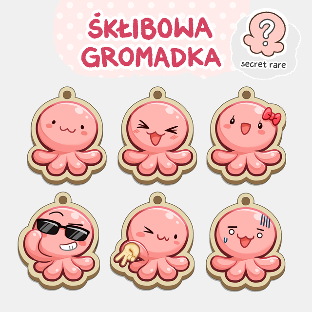 Zawieszka Śkłibowa Gromadka gatcha