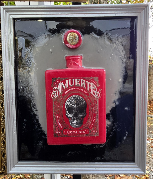 Quadro Gin Amuerte Rosso