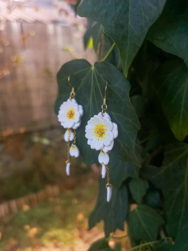 Collection Fleurs de Sakura - Boucles d'oreilles Sayuri