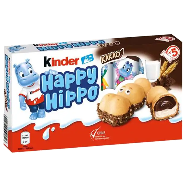 Kinder Happy Hippo 5 Stück 103.5g
