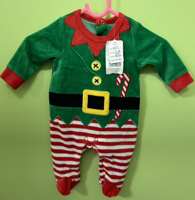 Pep & Co - Christmas Babygro - Size Newborn - RRP £6 - 611