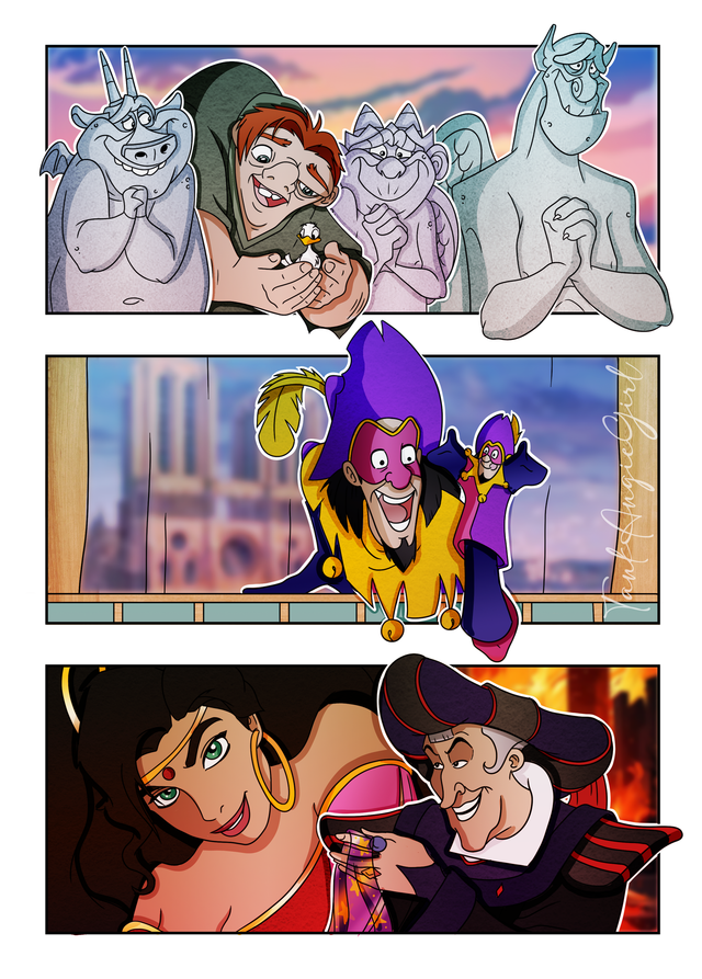 Planche Bossu De Notre Dame