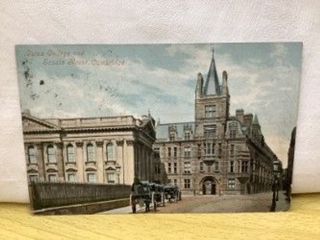 Cambridge, Caius College and Senate House, Cambridgeshire Posted 1904 Valentines. Our Ref No. R273 £2.50