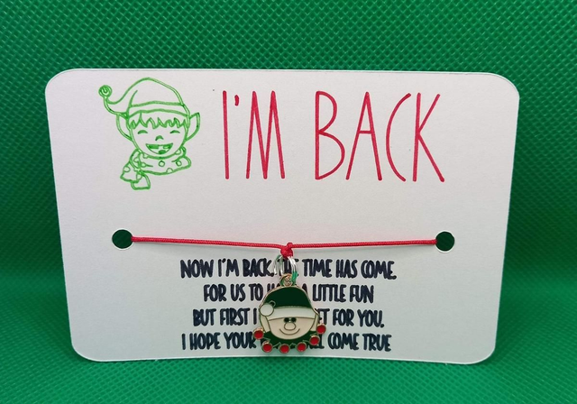 Elf Christmas Wish Bracelet 