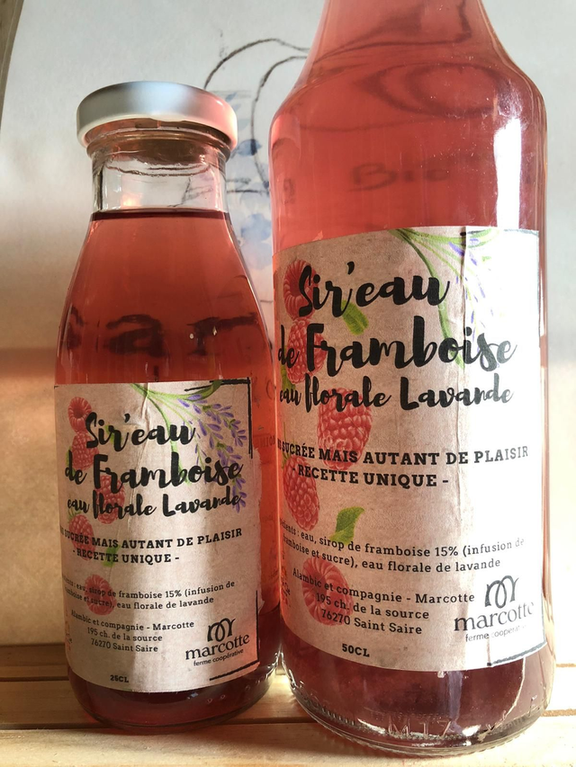 Sir'eau de l'écureuil (framboise - lavande)