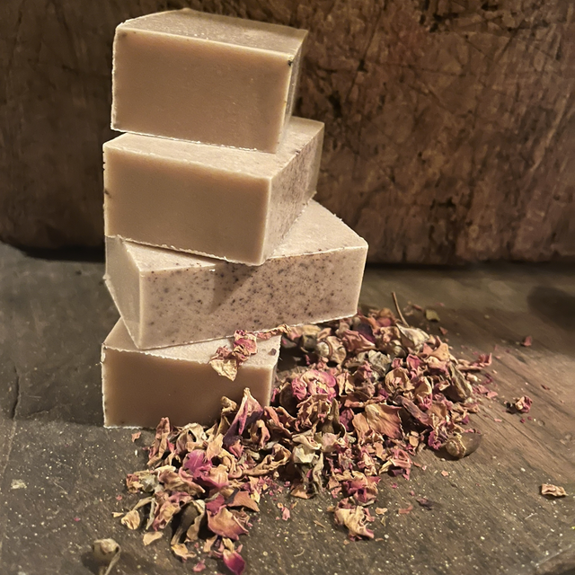 Cacao and rose shampoo/ soaps bar