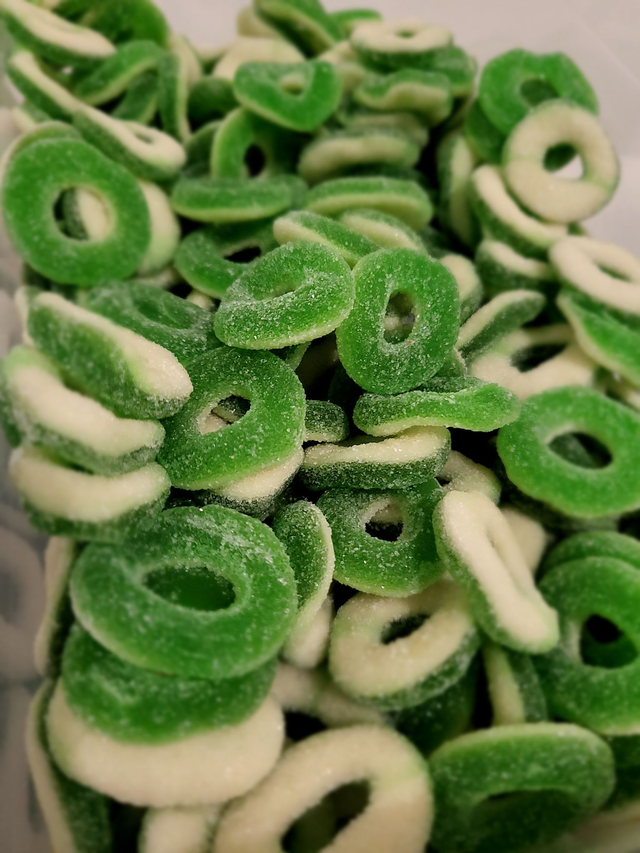 Anneaux pomme sucrés (100g) halal