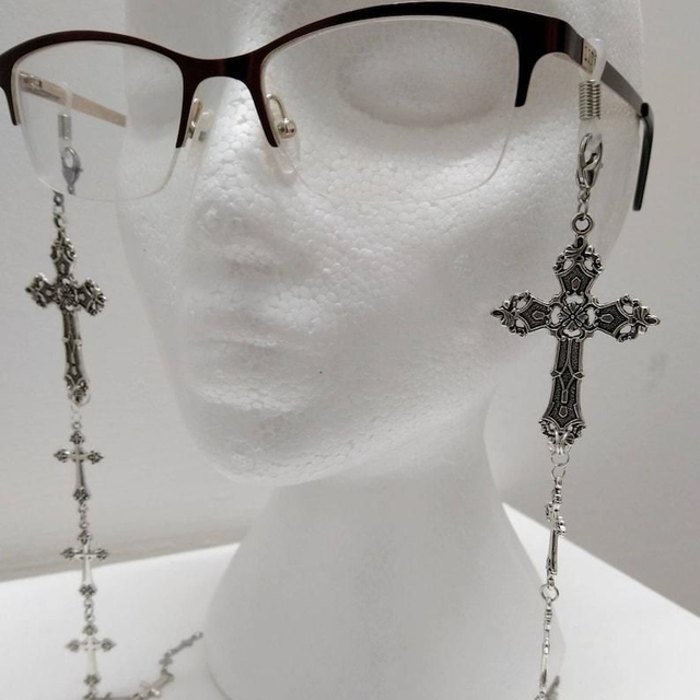 Gothic Cross Glasses chain