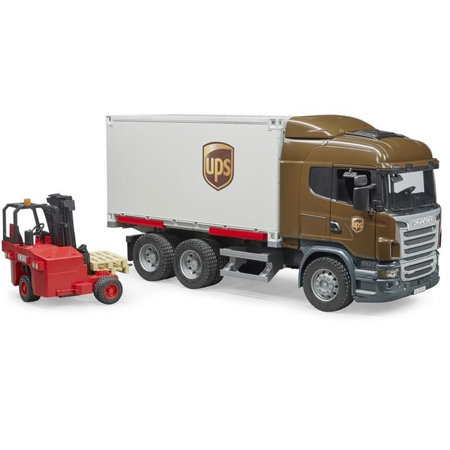 BRUDER CAMION UPS SCANIA 3581