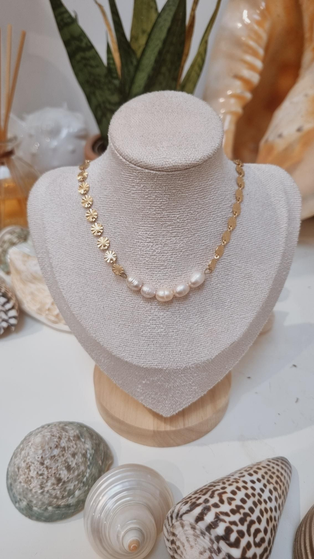 Collier perles d'eau douce