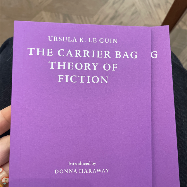 The Carrier Bag Of Fiction – Ursula K. Le Guin