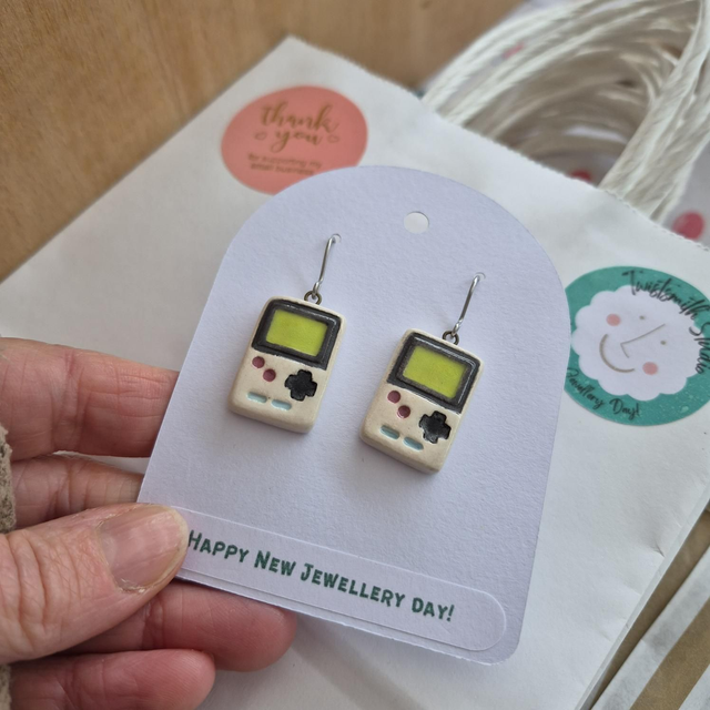 Retro Gamer Earrings