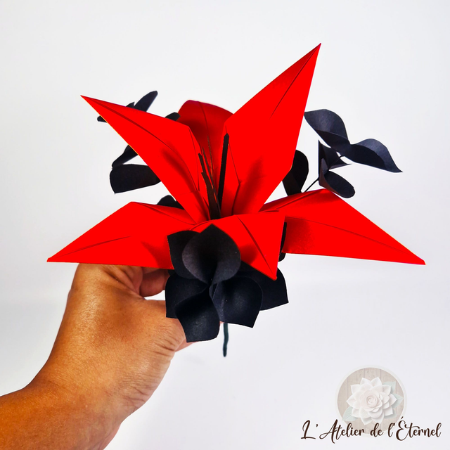 Décoration d'Halloween - Fleur de Lys