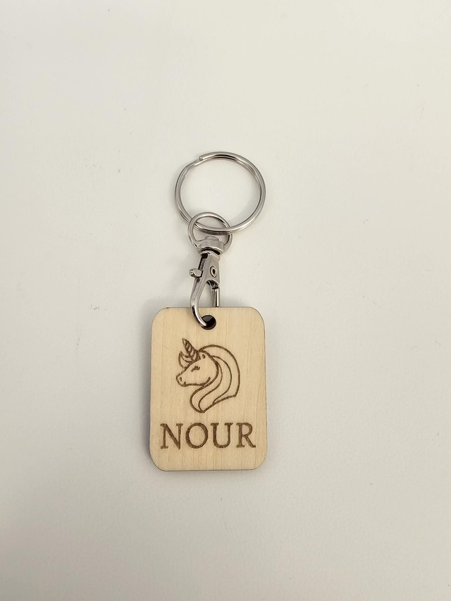 Porte clefs prénom 