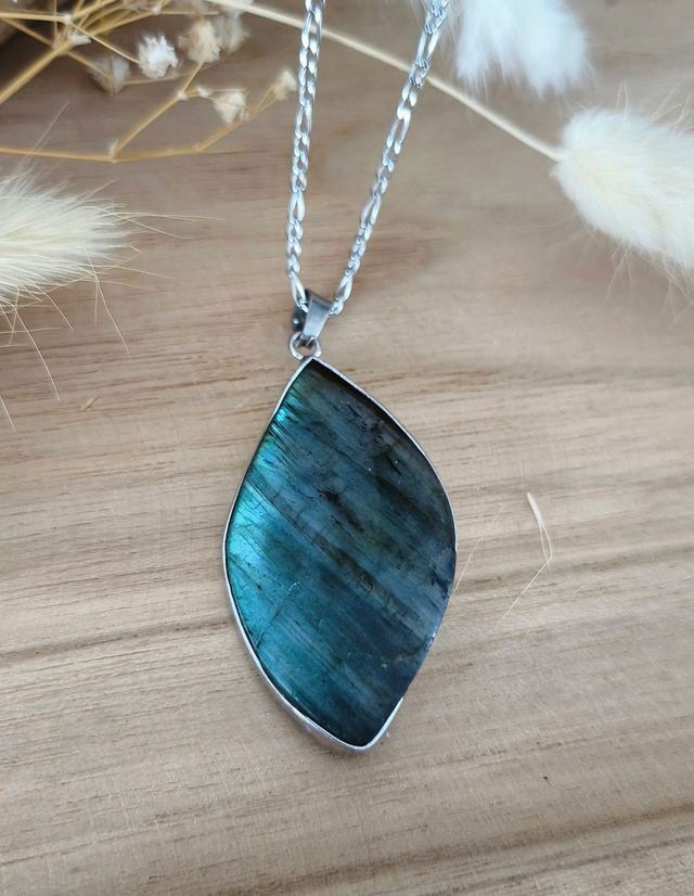 Pendentif Homme Labradorite N°2