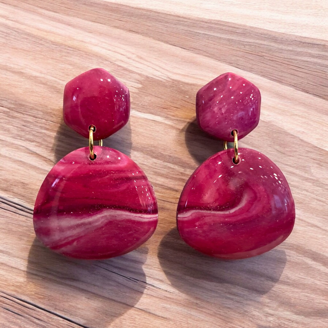 LEA GRANDES FUSHIA/BLANC