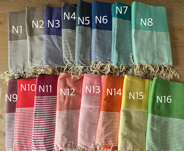 Fouta nid d’abeille 