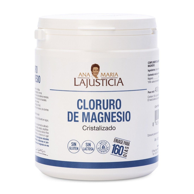 CLORURO DE MAGNESIO (400 gr) - Cristalizado