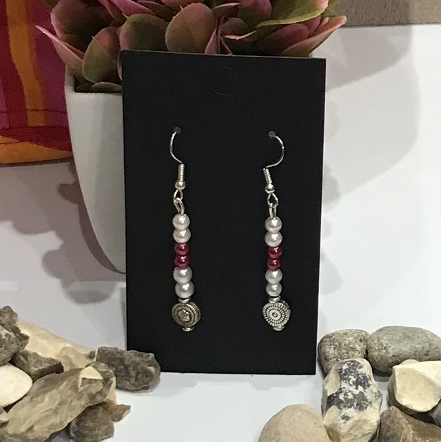 Pink Dangling Earrings - PDE33