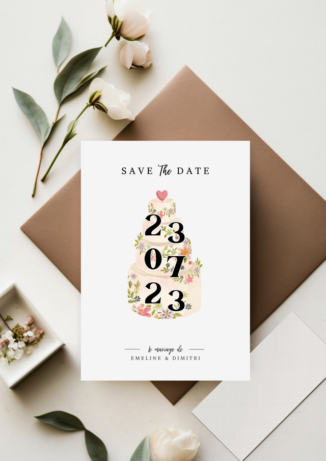 Faire part de mariage