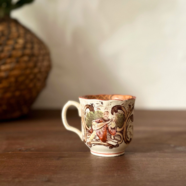la tasse Pékin, Sarreguemines, Terre de fer