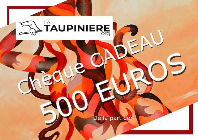 Chèque cadeau 500 euros