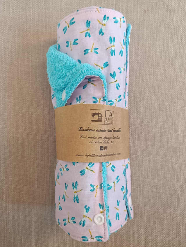 Rouleau essuie-tout libellules