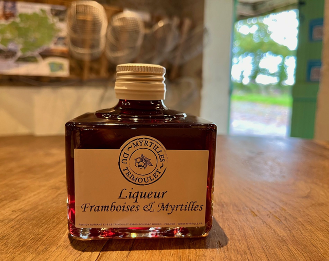 Liqueur de Myrtilles &amp; Framboises
