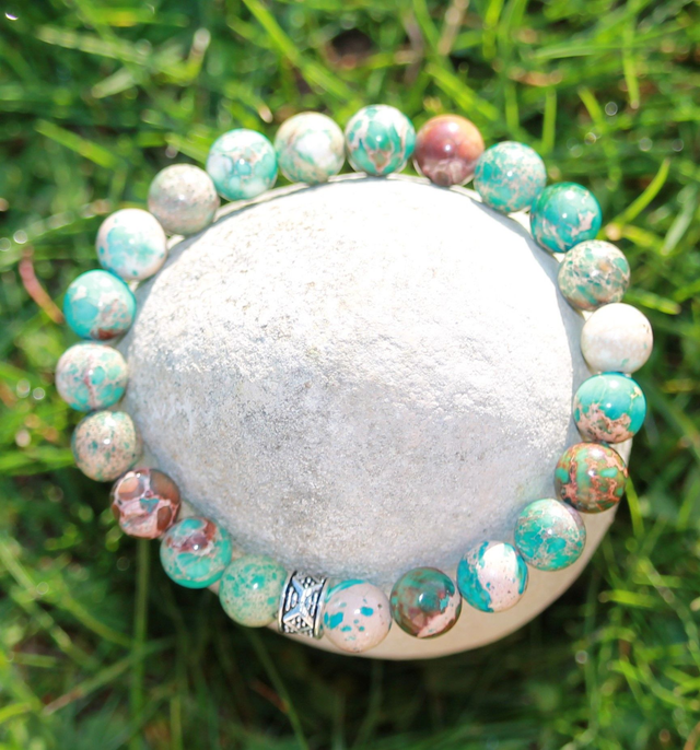 Bracelet jaspe régalite