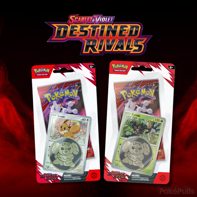 Pokémon TCG: SV10 Destined Rivals Checklane Blister (julkaisu 30.5.2025)