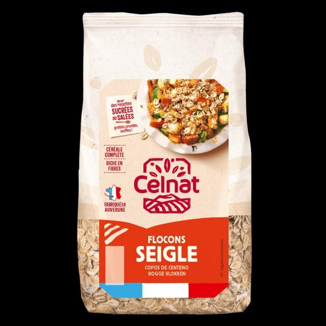 Flocons De Seigle 500g / Celnat