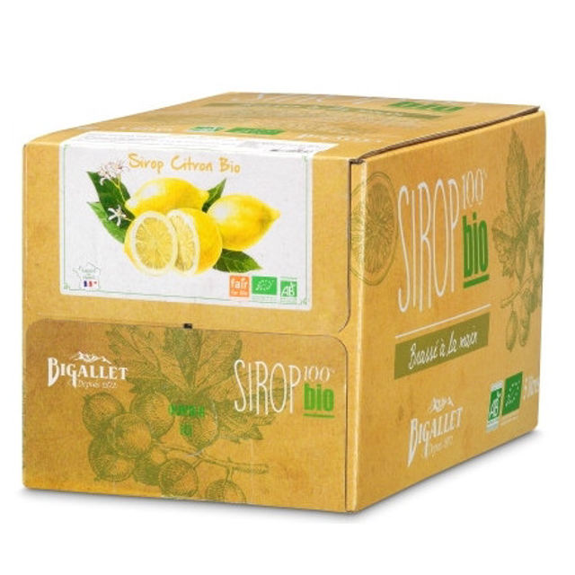 Sirop de Citron Bio - 9€/kg