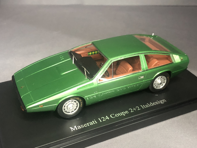 Maserati 124 Coupé 2+2 Italdesign AutoCult 1:43