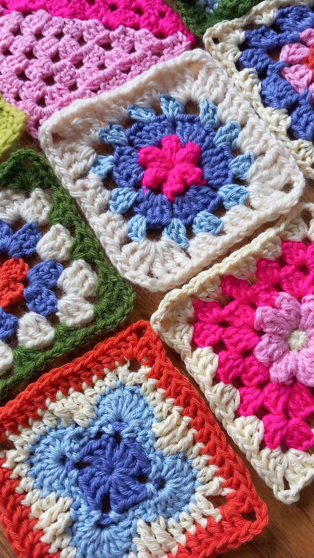 Atelier Crochet Granny Square-pour initiés-22/11-10h30-12h30