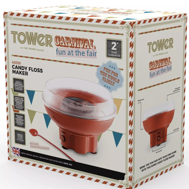 Tower Candy Floss Maker, 400W