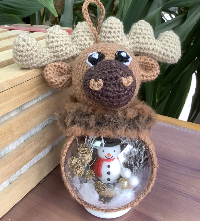 Boule décorative &quot;Le renne&quot;