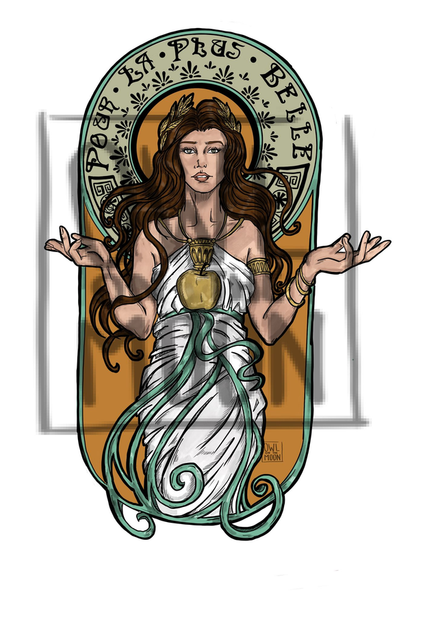 Déesse Art Nouveau « Eris🍎 »