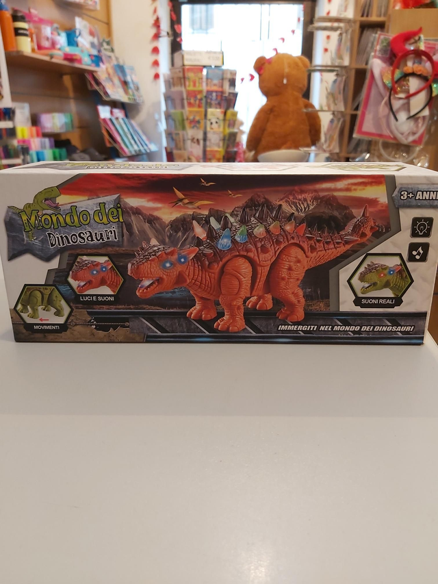 dinosauro luci e suoni