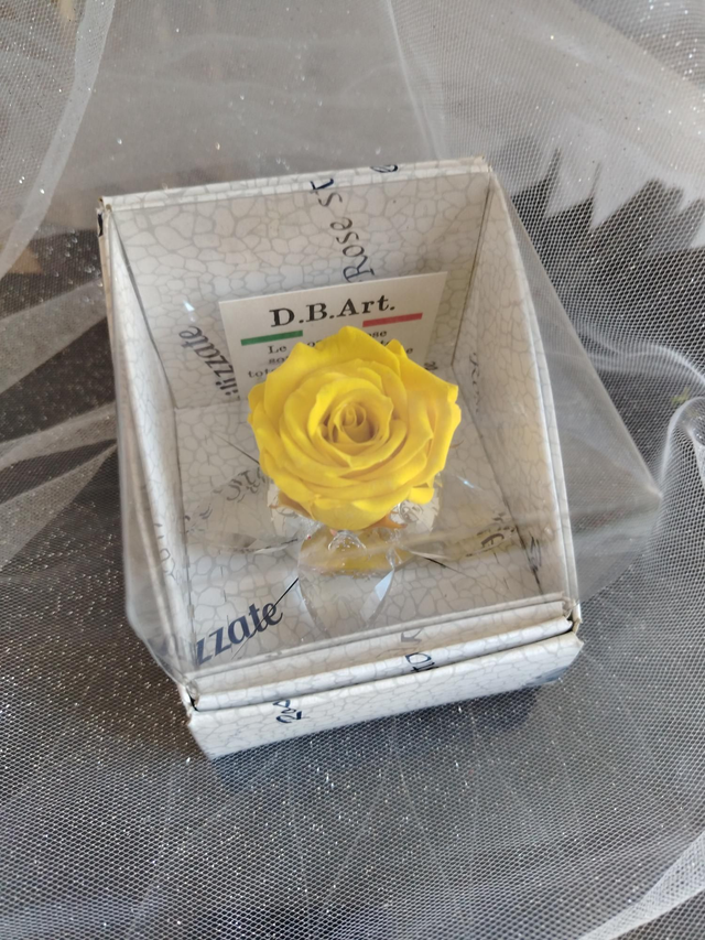 Rose stabilizzate base Swarovski