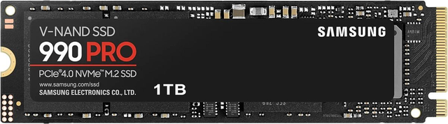 SAMSUNG 990 PRO Festplatte, 1 TB SSD M.2 via NVMe, intern