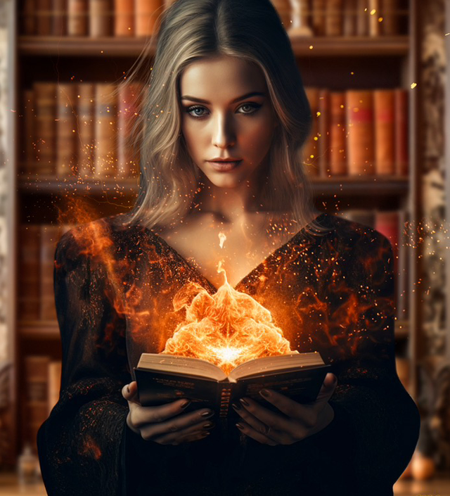 La lectrice des flammes