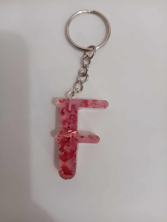 porte clef lettre F