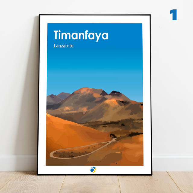 Lámina Timanfaya