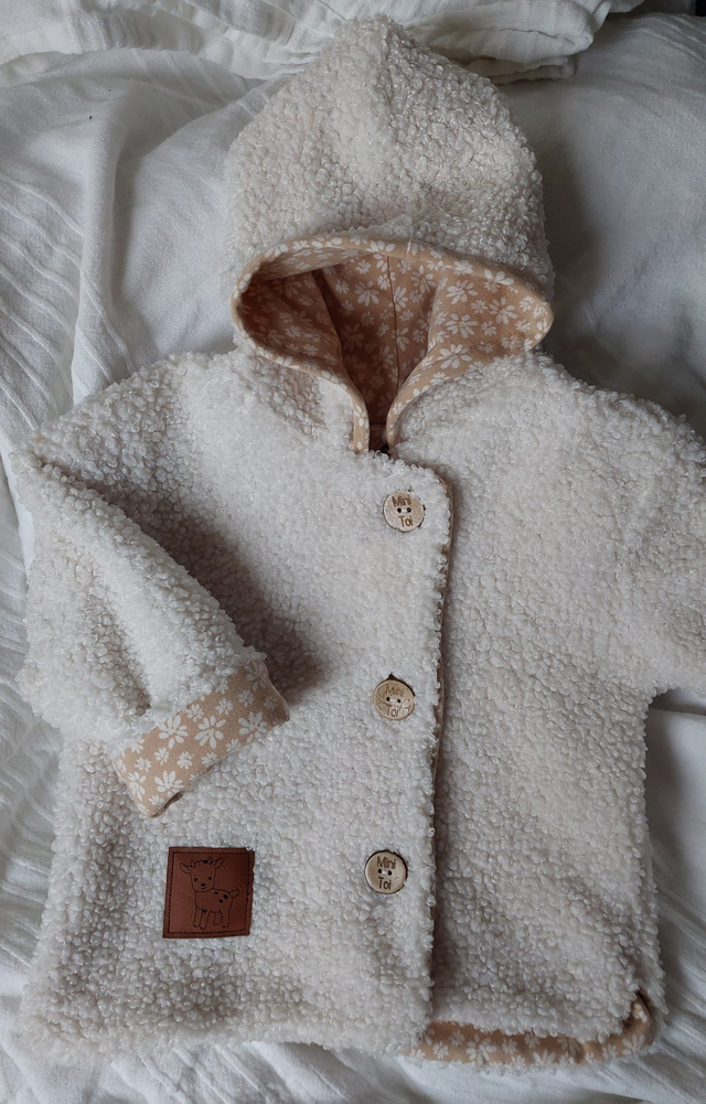 Veste bouclettes 62/68 