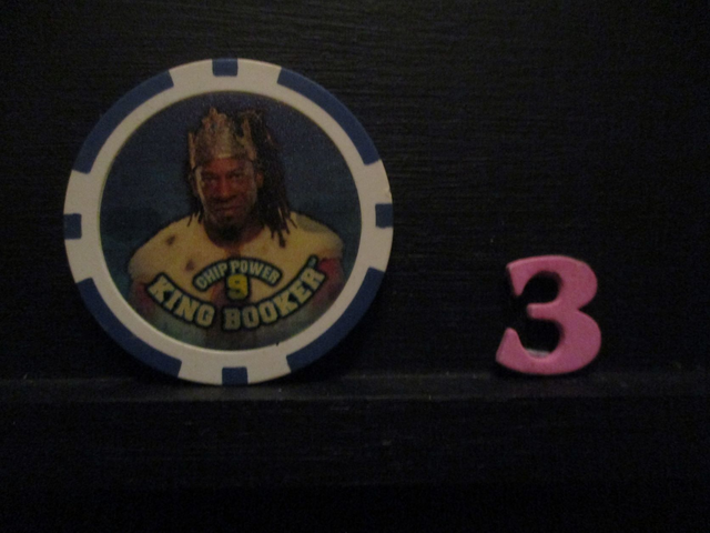 King Booker - Chip Power 9 Original Wrestling Chipz (3)