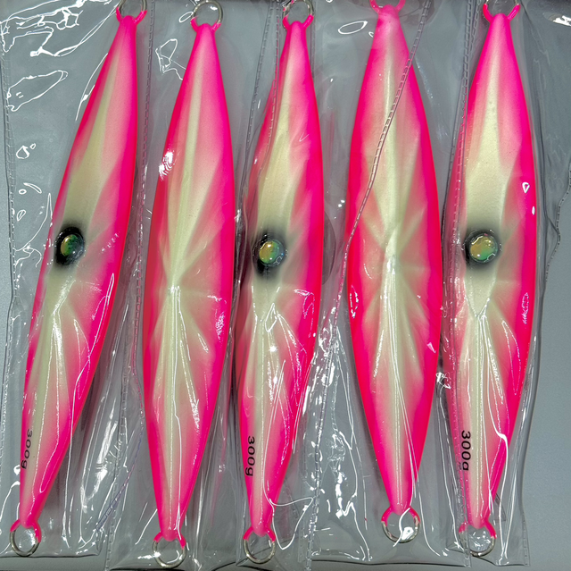 Jig Koyo Pink White luminous 300 - 600gr 