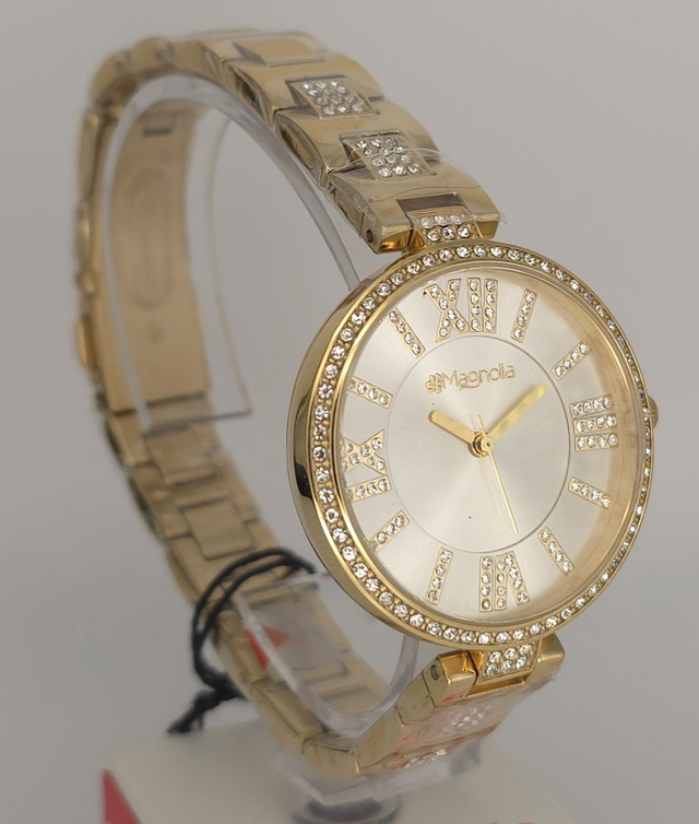 Orologi Magnolia in acciaio pieno disponibile in 2 varianti di colore. rif.200/201